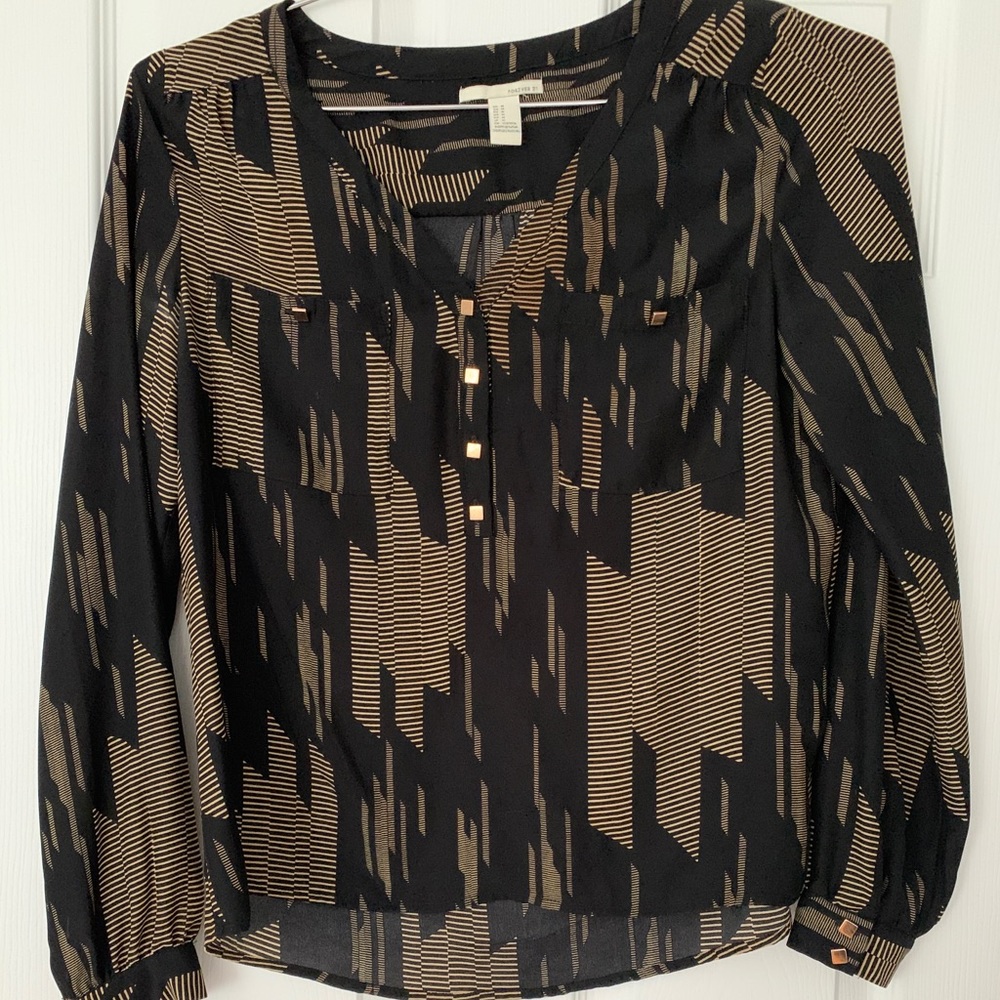 Forever 21 Blouse Size Medium